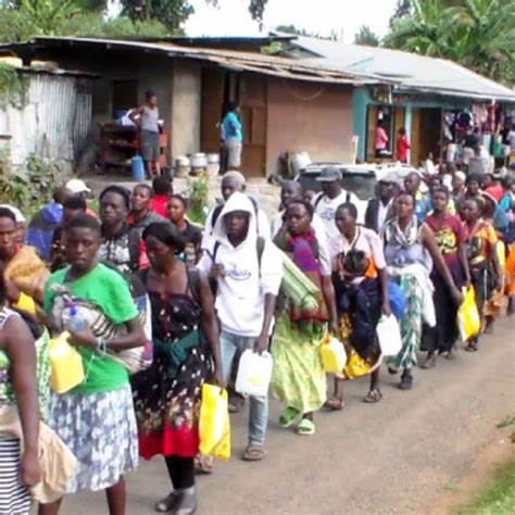 Nebbi District Sends Off 700 Foot Pilgrims On Journey To Namugongo/courtesy photo