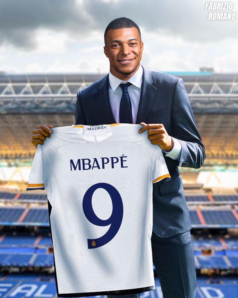 Kylian Mbappe Seals Dream Move to Real Madrid/ courtesy photo